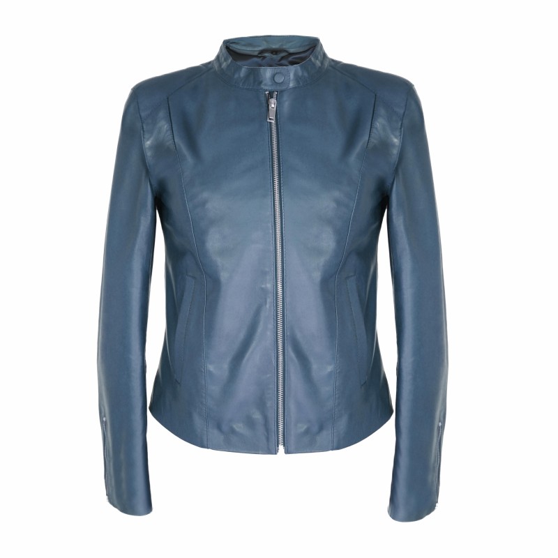 zerimar shoes Chaqueta de piel con cremallera modelo CANAZEI