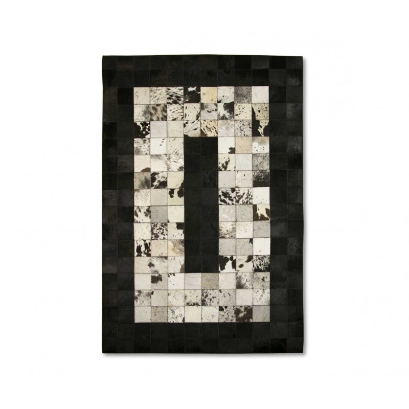 zerimar shoes Alfombra Patchwork Piel de Vaca LIMESTONE - Varias medidas