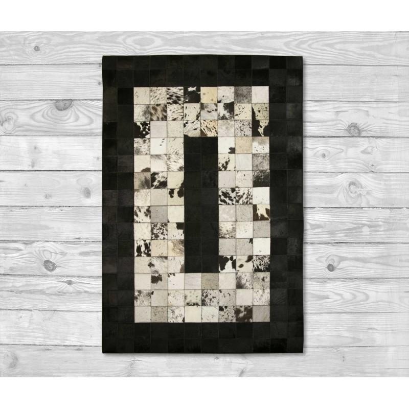 zerimar shoes Alfombra Patchwork Piel de Vaca LIMESTONE - Varias medidas Ofertas