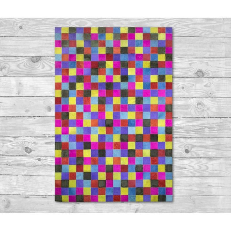 zerimar shoes Alfombra Patchwork Piel de Vaca COLD - Varias medidas Gran oferta