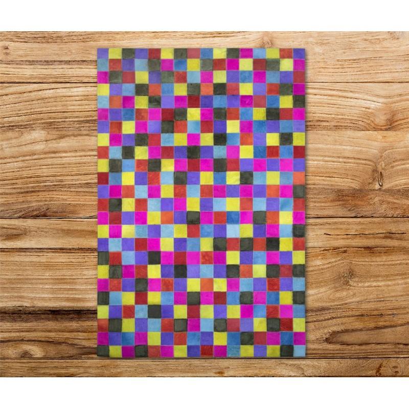 zerimar shoes Alfombra Patchwork Piel de Vaca COLD - Varias medidas Gran oferta