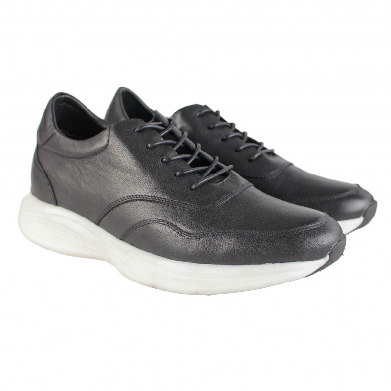 zerimar shoes Zapatos de piel con alzas interiores +7 cm modelo OLVIO Tienda