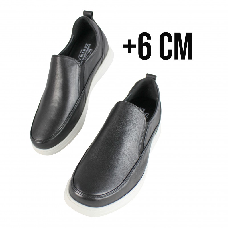zerimar shoes Zapatos de piel con alzas interiores +6 cm modelo TOMMO Mejor oferta