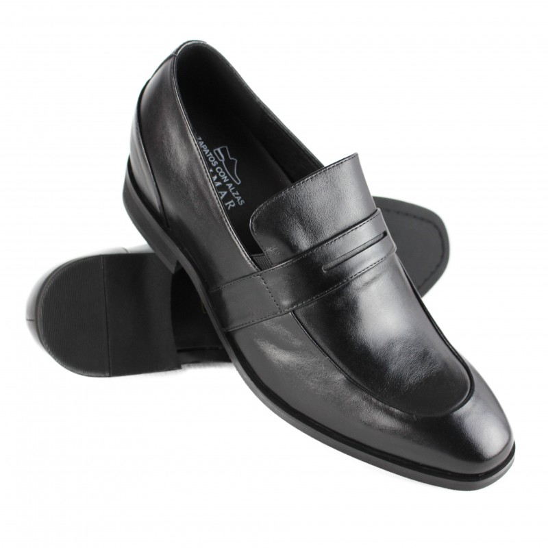 zerimar shoes Zapatos de piel con alzas interiores + 7 cm modelo FLORES