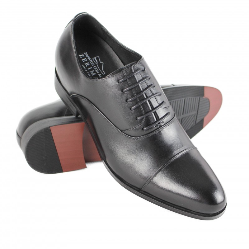 zerimar shoes Zapatos de piel con alzas interiores + 7 cm modelo CONNOR
