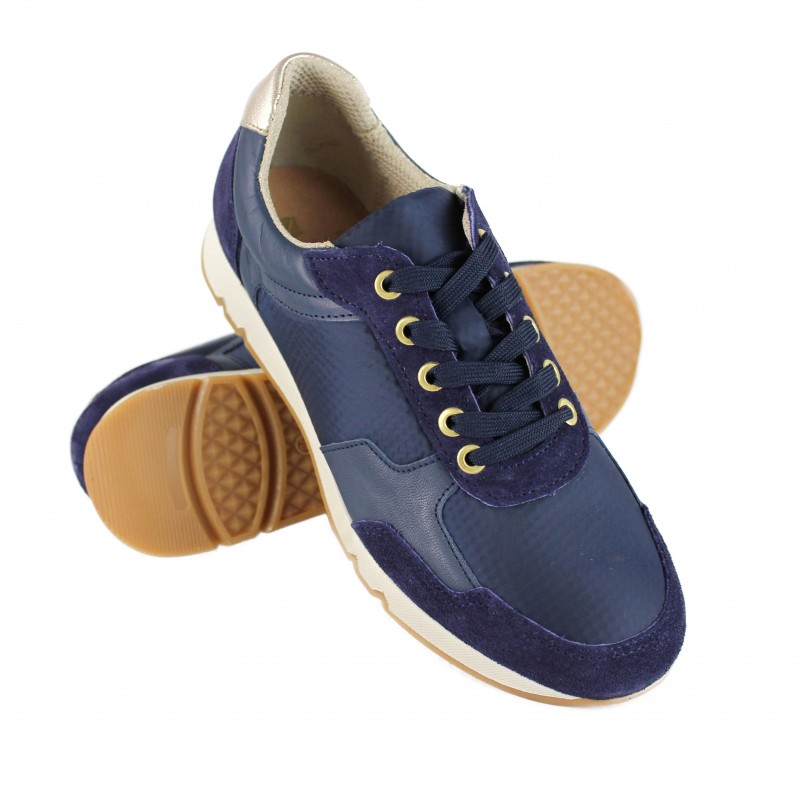 zerimar shoes Sneakers de piel combinados modelo MARA