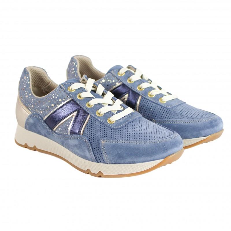 zerimar shoes Sneakers de piel combinados modelo FARO Tienda de fábrica