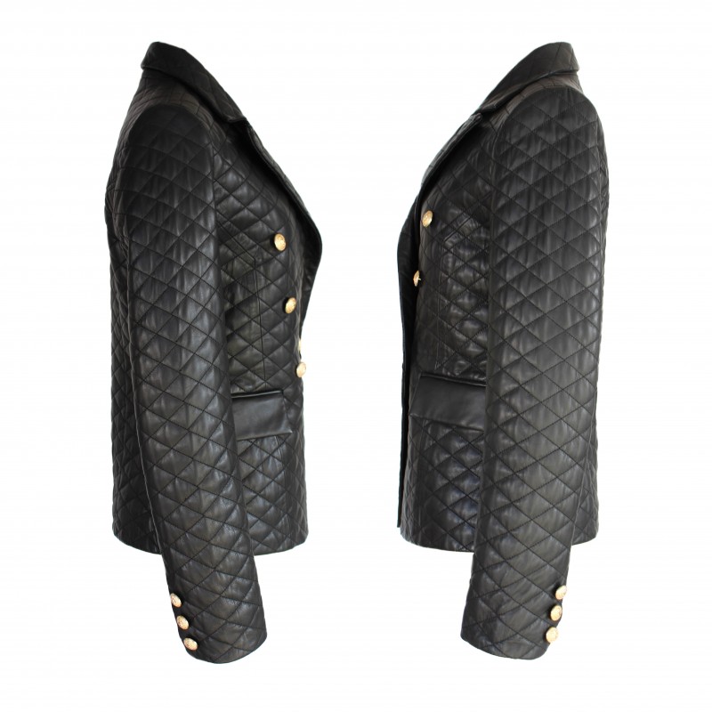 zerimar shoes Blazer acolchada con botones modelo DOFANA Descuento por venta flash