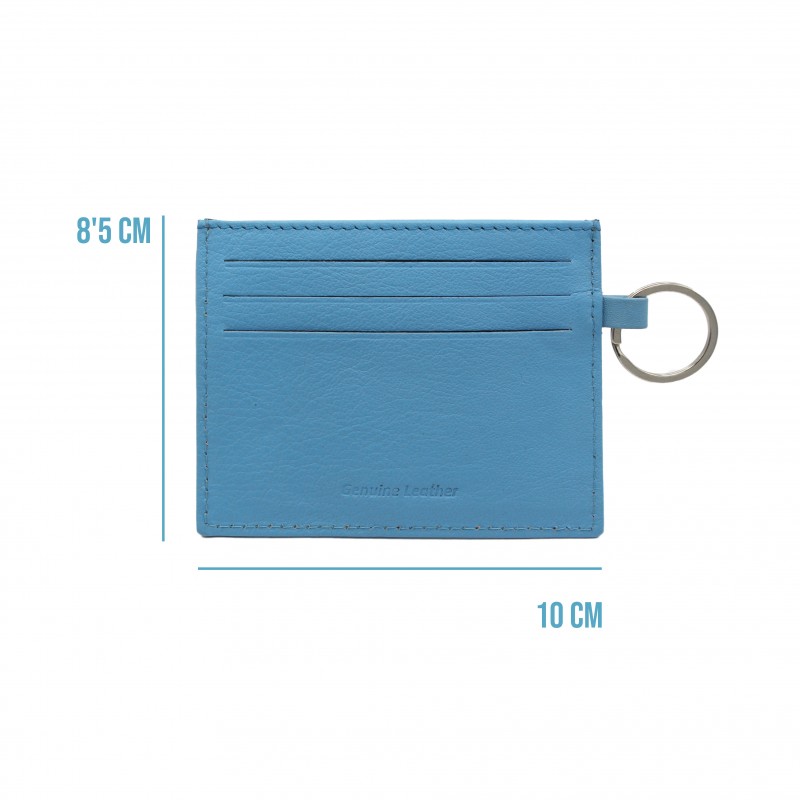 zerimar shoes Tarjetero de piel con llavero 8 5x10 cm BLUNDY Grandes ahorros