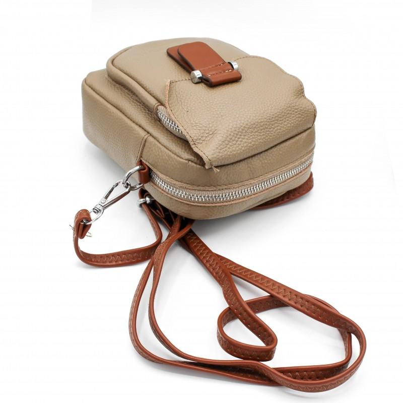 zerimar shoes Bolso bandolera pequeño de piel 18x12 5x8 cm Outlet online