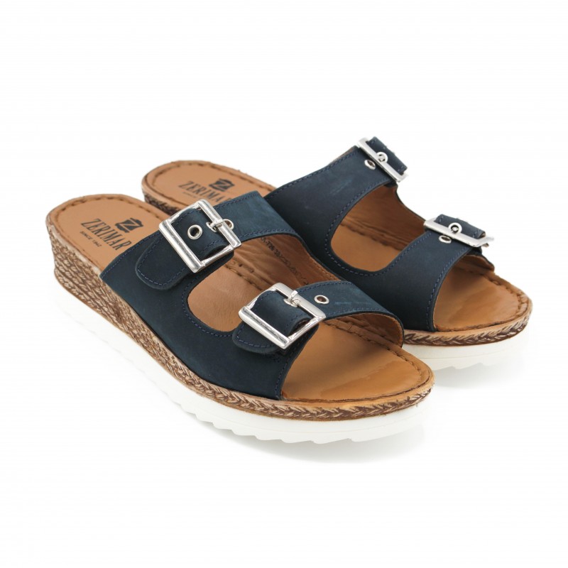 zerimar shoes Sandalias con hebilla de piel modelo NONE Gran oferta