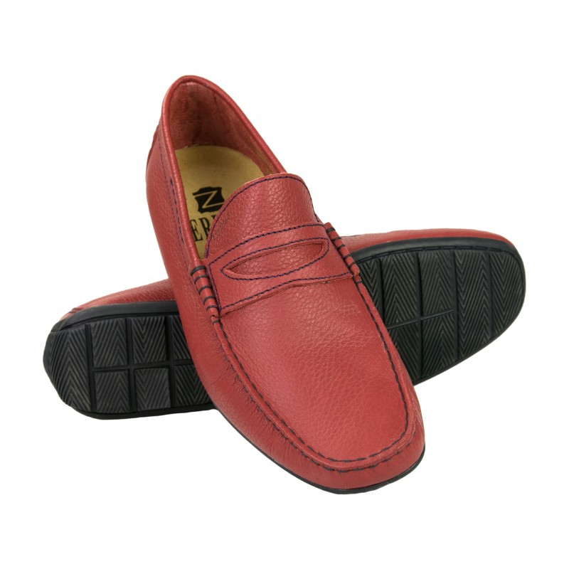 zerimar shoes Nauticos de piel de verano color modelo BOBUE