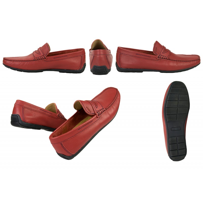zerimar shoes Nauticos de piel de verano color modelo BOBUE Tienda