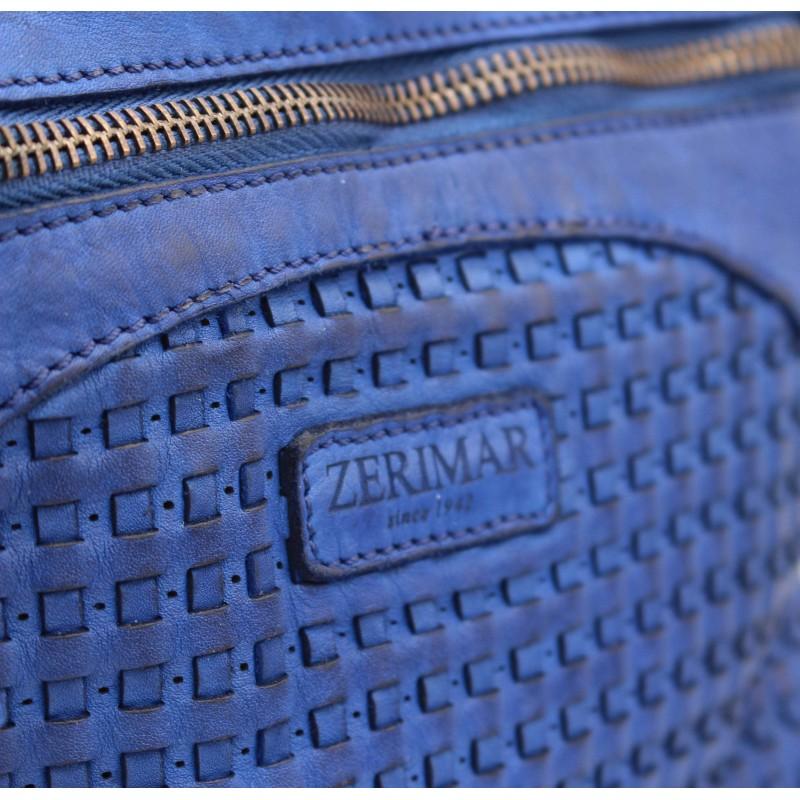 zerimar shoes Bolso de piel trenzado 26x26x4 cm Oferta especial