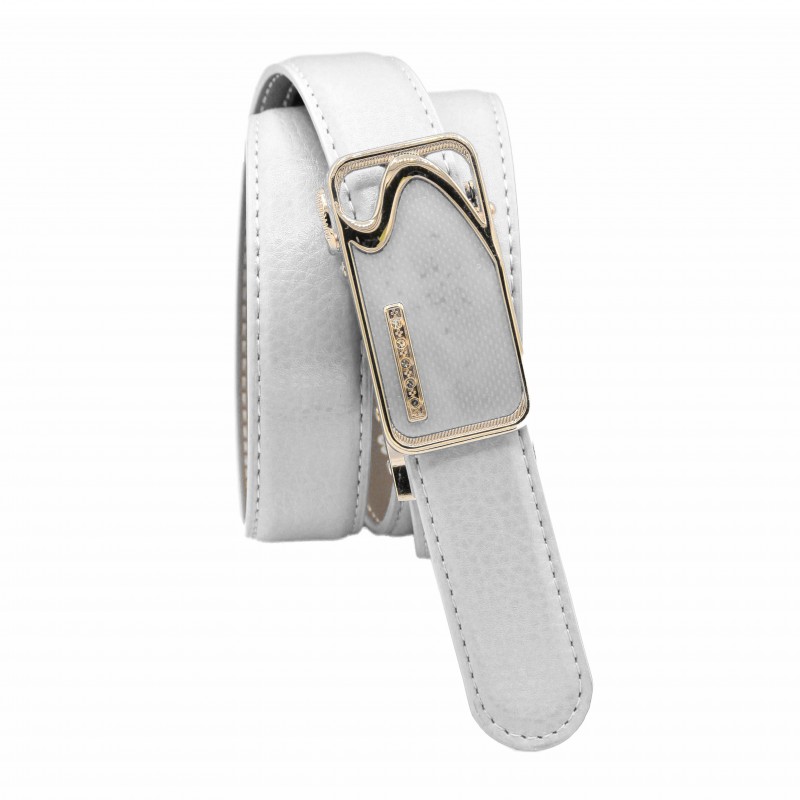 zerimar shoes Cinturon de piel con hebilla automatica modelo SEESE