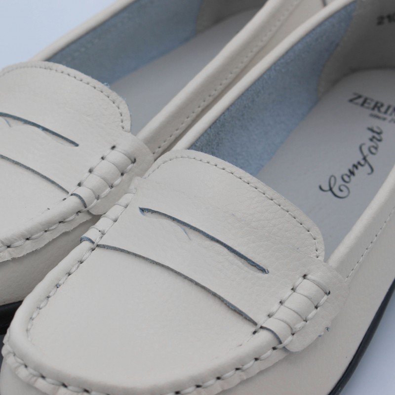zerimar shoes Mocasines de piel con suela negra Envío internacional gratuito