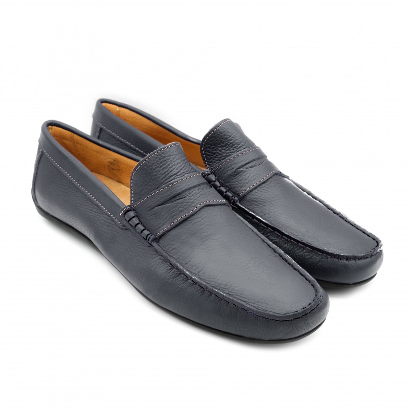 zerimar shoes Mocasines antifaz de piel para hombre - tallas grandes Tienda de fábrica
