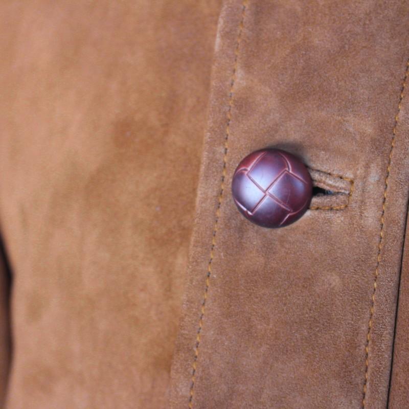 zerimar shoes Chaqueta elegante para hombre en piel de ante SEVILLA Precios de Black Friday