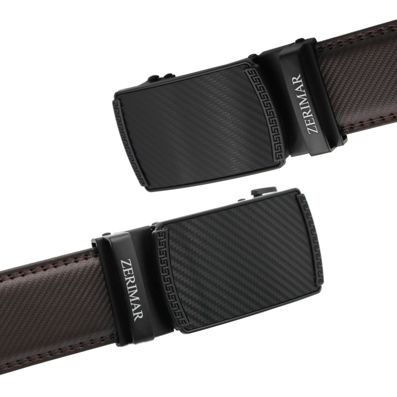 zerimar shoes Cinturón de piel con hebilla automatica modelo PRECA Última moda