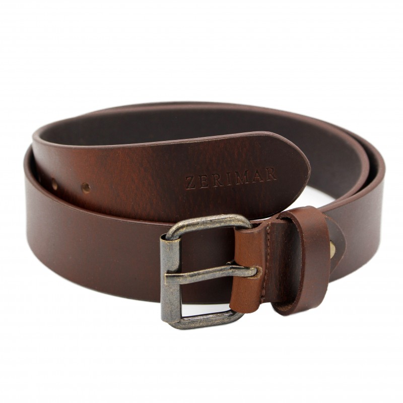 zerimar shoes Cinturón de piel 39 mm modelo CANVELIER Últimos 2 días