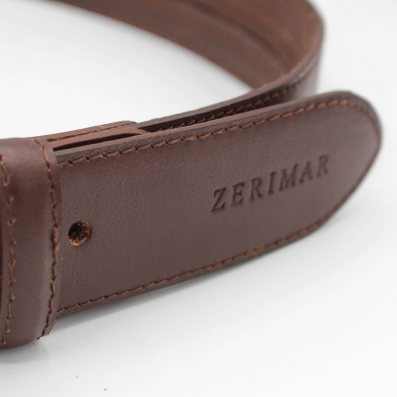 zerimar shoes Cinturón de piel antirobo 39 mm modelo NOLAN Último día