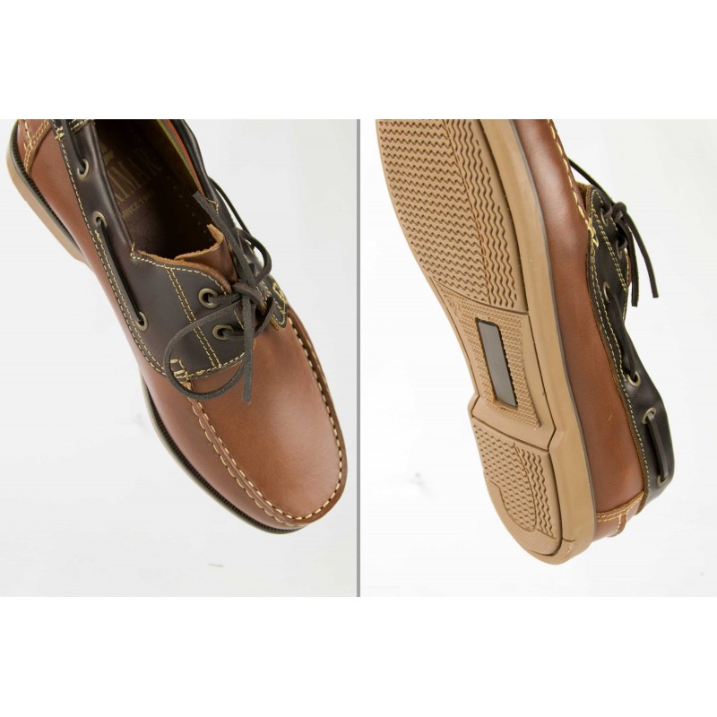 zerimar shoes Náuticos de piel ligeros con cordones modelo BICO Superdescuento