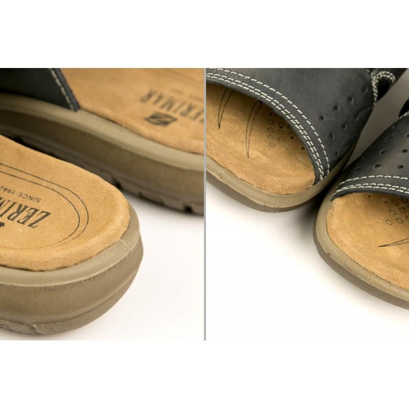 zerimar shoes Sandalias BLEND de piel natural Tienda de fábrica