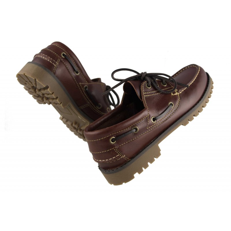 zerimar shoes Zapatos náuticos de piel de invierno para hombre Oferta exclusiva
