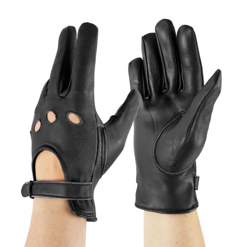 zerimar shoes Guantes de piel para conductora modelo FERRI
