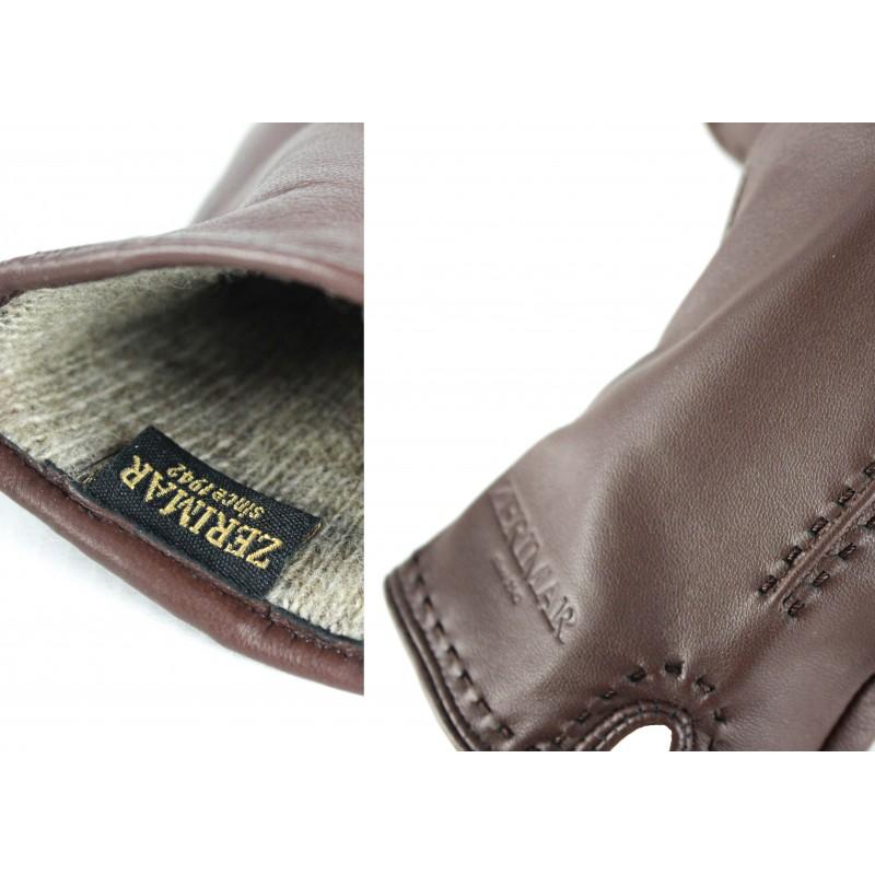 zerimar shoes Guantes de piel para mujer modelo NOSVA Descuento