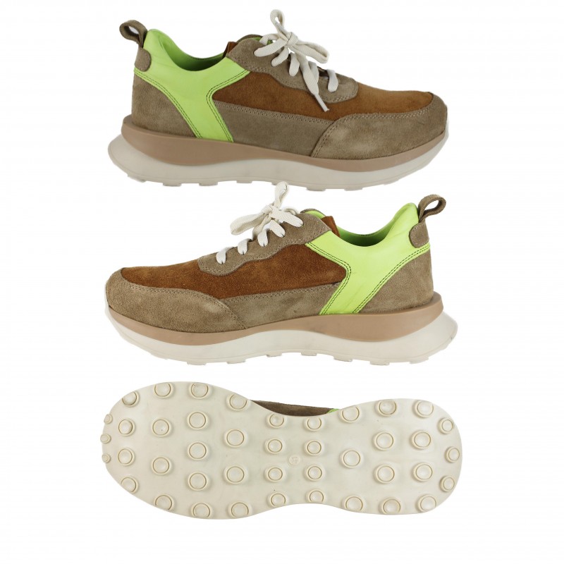 zerimar shoes Sneakers de piel combinados modelo JEQUIN Mejor oferta