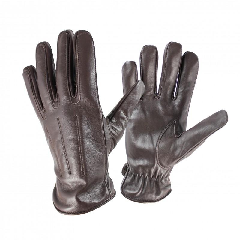 zerimar shoes Guantes de piel para hombre modelo RVFW