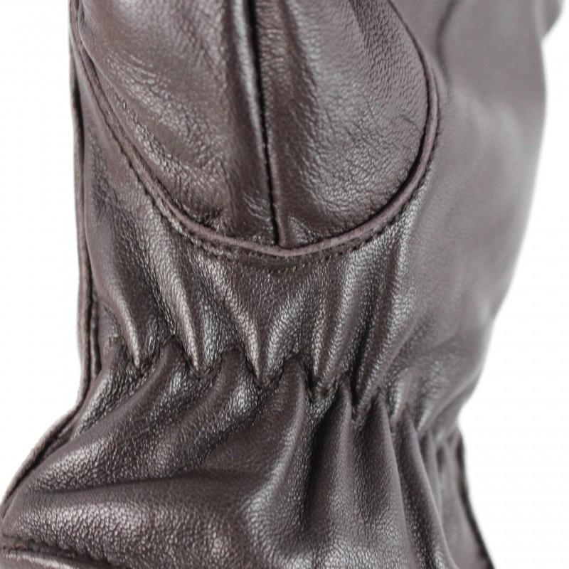 zerimar shoes Guantes de piel para hombre modelo RVFW ÚLTIMAS EDICIONES