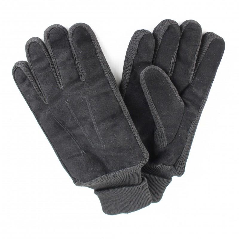 zerimar shoes Guantes de piel combinados modelo FLUFY