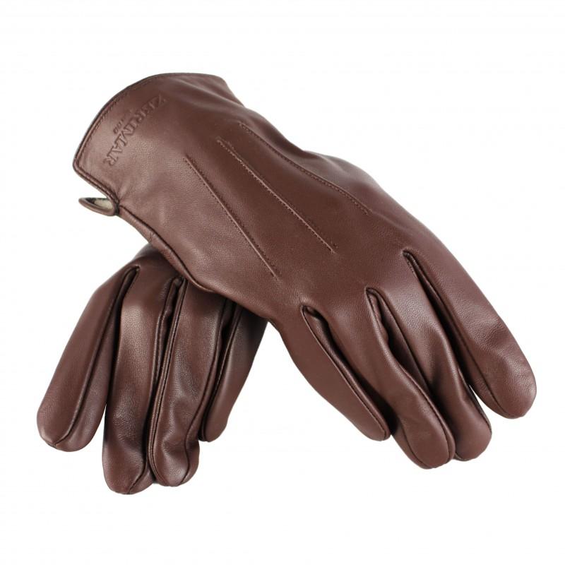 zerimar shoes Guantes de piel para hombre modelo FLOWK Precio de fábrica