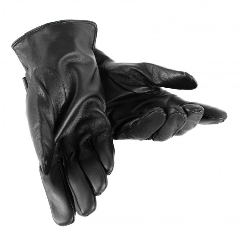 zerimar shoes Guantes de piel con clip ajustable modelo BIRLE Promoción por tiempo limitado