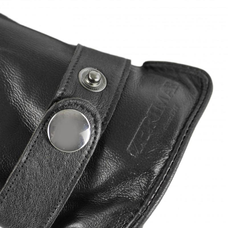 zerimar shoes Guantes de piel con clip ajustable modelo BIRLE Promoción por tiempo limitado