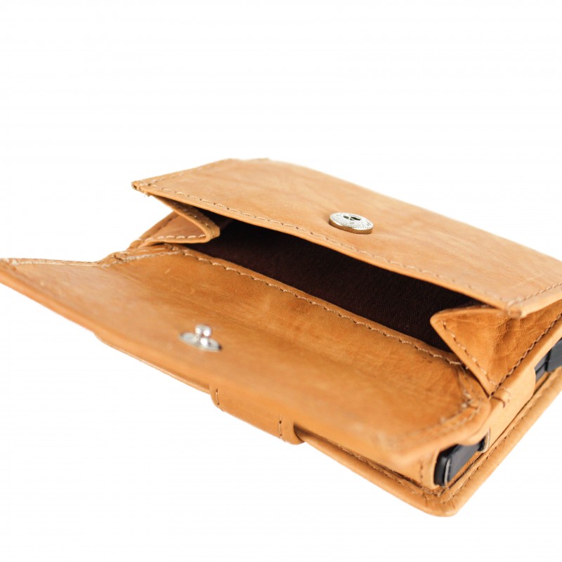 zerimar shoes Cartera de piel con protección RFID para tarjetas 10x8x3 cm Solo queda un día