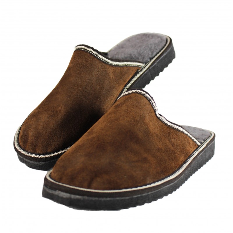 zerimar shoes Pantuflas de piel Double Face para estar por casa Superdescuento