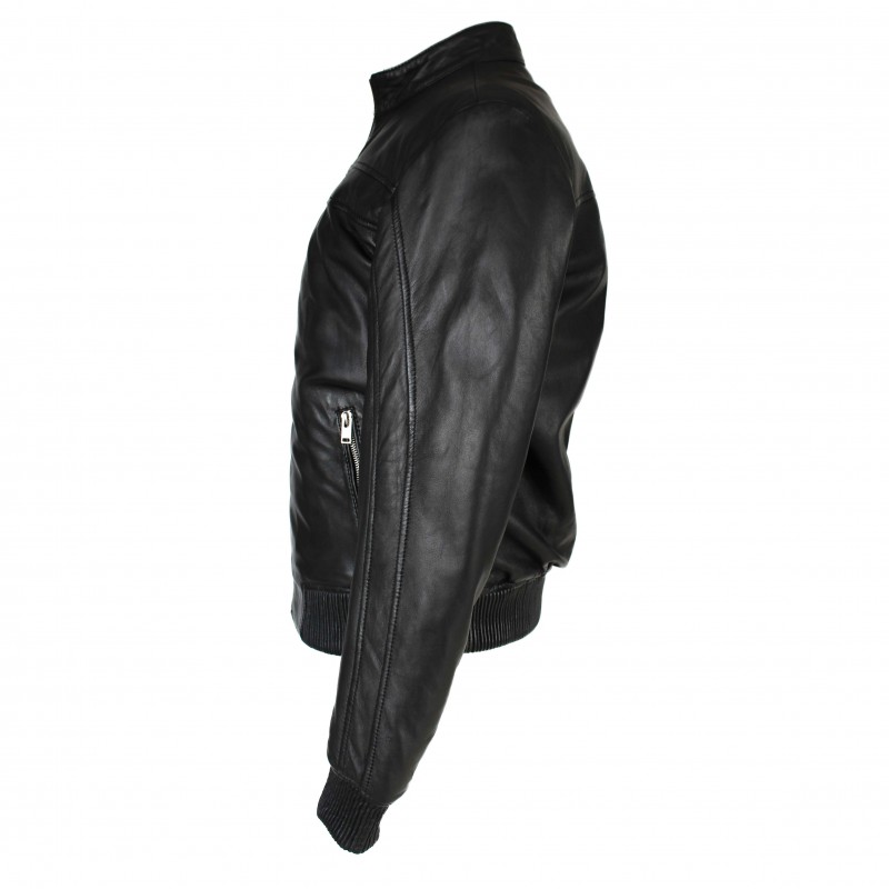zerimar shoes Chaqueta de piel estilo bomber modelo ANTIPO Grandes descuentos