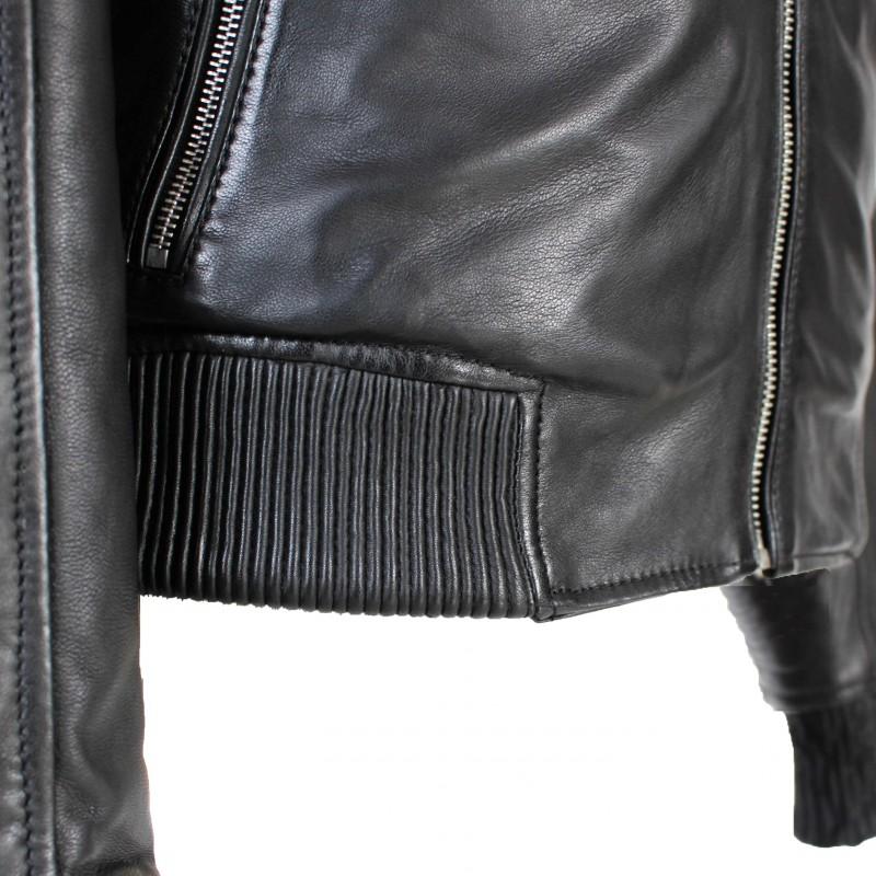zerimar shoes Chaqueta de piel estilo bomber modelo ANTIPO Grandes descuentos