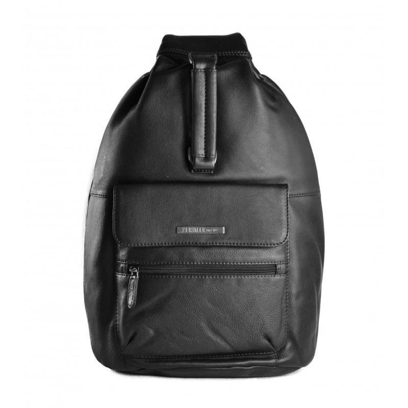zerimar shoes Mochila de piel natural 40x30x23 cm TORTUGA