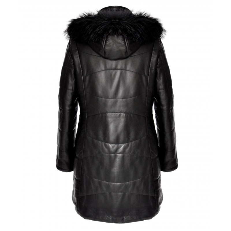 zerimar shoes Parka con capucha de zorro modelo PEPPER Última moda