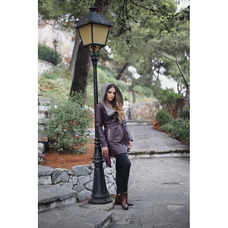zerimar shoes Botines de piel con elástico y tachuelas Rebajas de fin de temporada