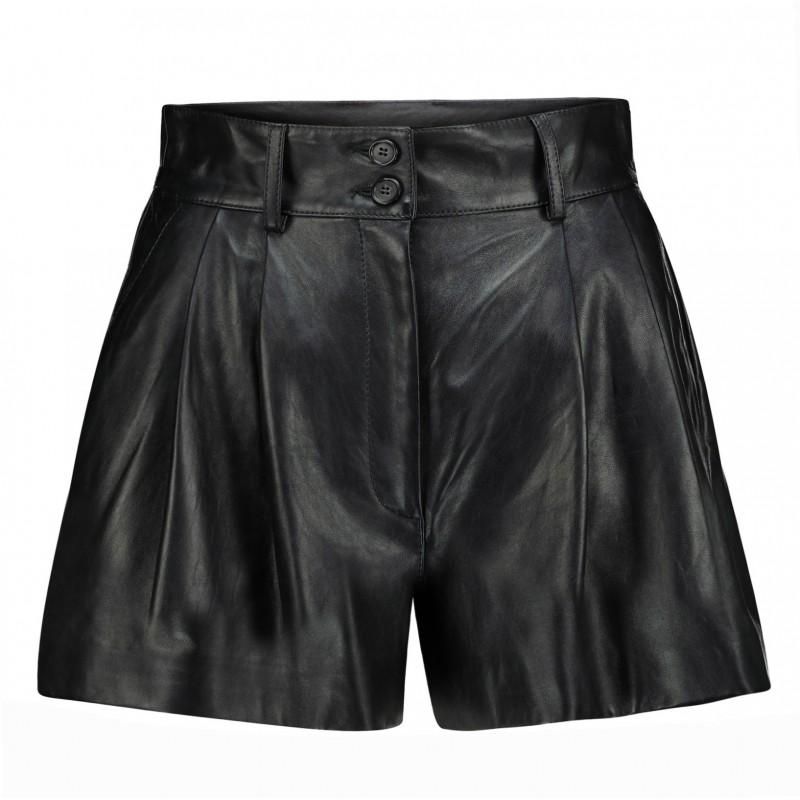 zerimar shoes Pantalones cortos de cuero - shorts de pinza