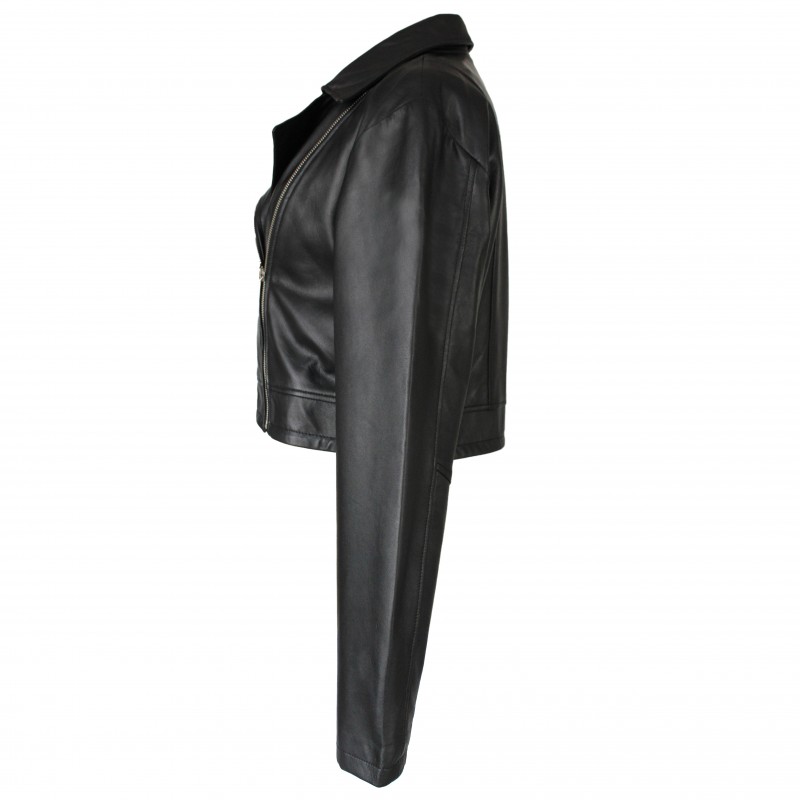 zerimar shoes Chaqueta corta heavy de piel modelo KNIVEY Rebajas