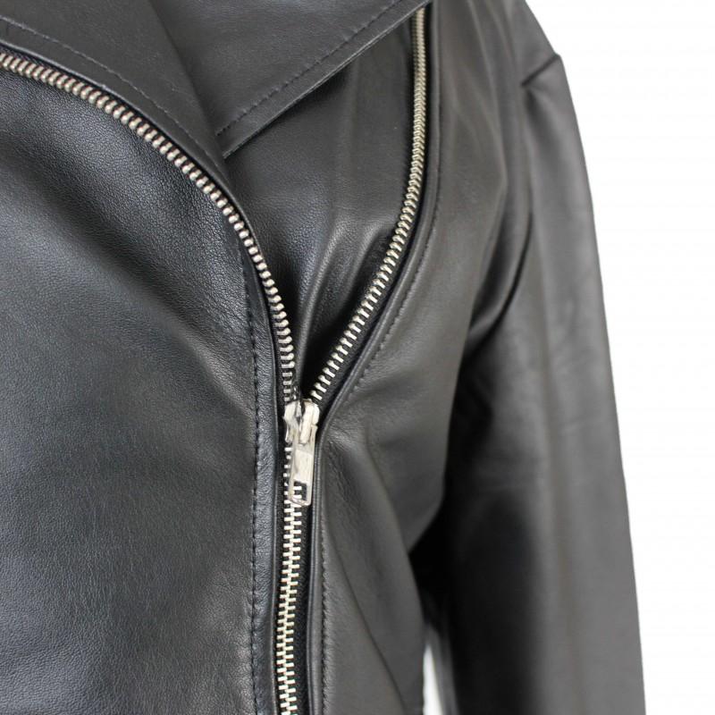 zerimar shoes Chaqueta corta heavy de piel modelo KNIVEY Rebajas