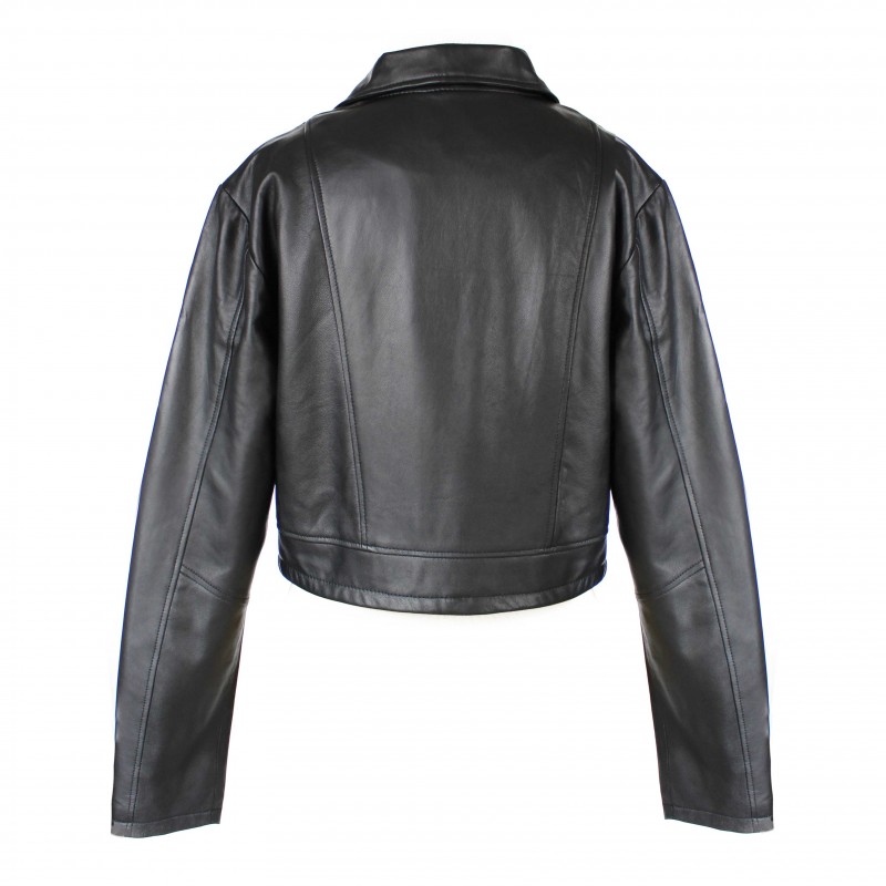 zerimar shoes Chaqueta corta heavy de piel modelo KNIVEY Rebajas