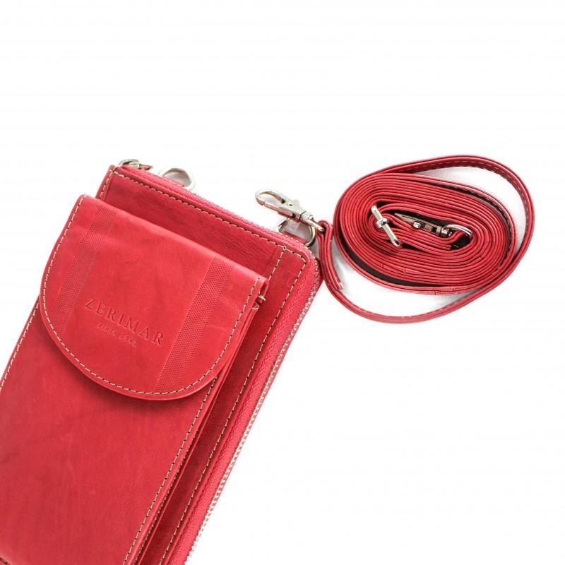 zerimar shoes Cartera bandolera de piel 20x11x4 cm Venta caliente