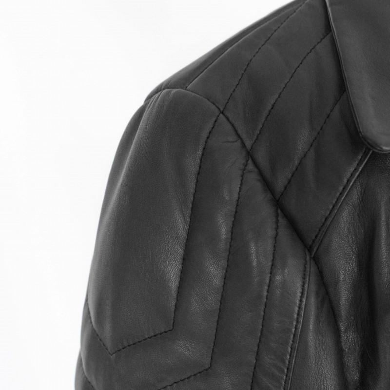 zerimar shoes Chaqueta heavy de piel modelo GARRID Ventas relámpago